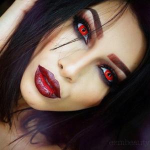 Red Devil Fancy/Crazy Soft Contact Lens