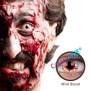Wild Blood Fancy/Crazy Soft Contact Lens