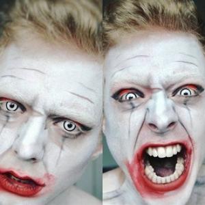 White Zombie Fancy/Crazy Soft Contact Lens