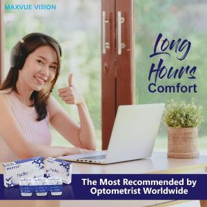 Hydrosoft Monthly Transparent Power Soft Contact Lens