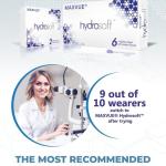 Hydrosoft Monthly Transparent Power Soft Contact Lens