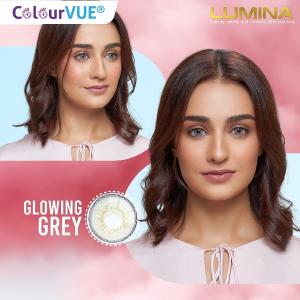 Lumina Glowing Grey Soft Contact Lens