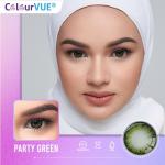Big Eyes Party Green Soft Contact Lens