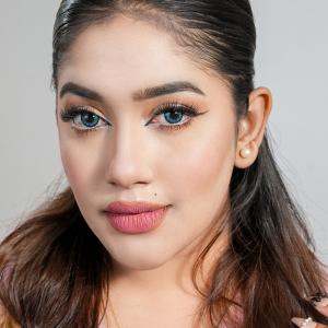 Big Eyes Cool Blue Soft Contact Lens